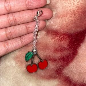Cherry Purse Charm